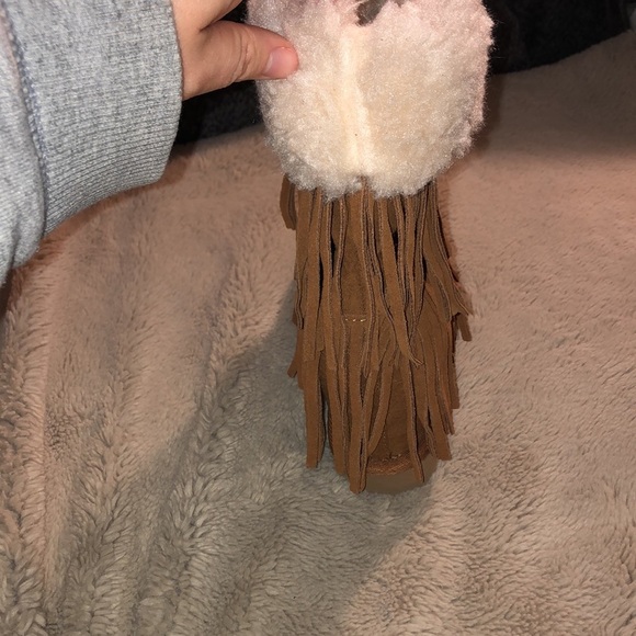 NWOT Madden Girl Fringe Boots, size 7 - Picture 5 of 8